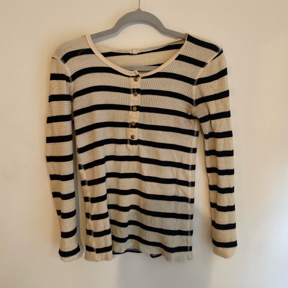 J Crew Striped Shirt